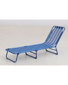 Bahari Sunbed (Blue Stripe)