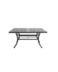 Oakshire Park Square Aluminum Outdoor Dining Table
