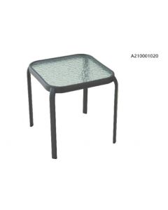 Glass Square Side Table