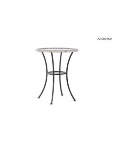 24In Wicker Bistro Table