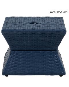 Pickford Umbrella Side Table(Navy Blue)