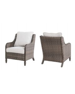 Windsor 2Pk Lounge Chairs(Mandel)