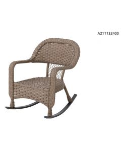 Resin Wicker Rocking Chair
