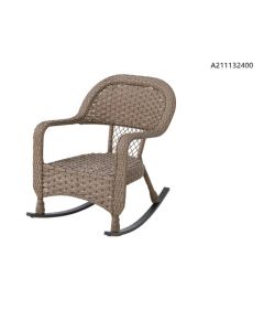 Resin Wicker Rocking Chair