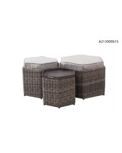 Broyhill Legacy Ardendale Hexagonal Nesting tables 3pk