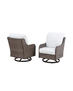Windsor Lounge Swivel Chair-Bare-PK2
