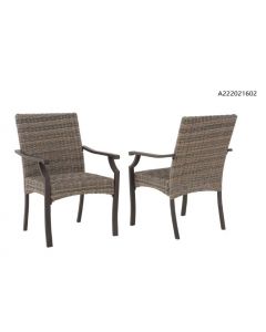 Sandpointe Padded Dining Chair 2Pk Ecom