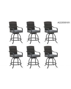 PEMBROKE 6PC HIGH DINING CHAIRS