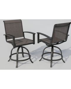 Trevor Counter Height Swivel Chair (2PK)