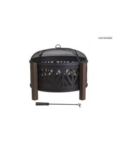 SS 31-IN DEEP BOWL FIRE PIT