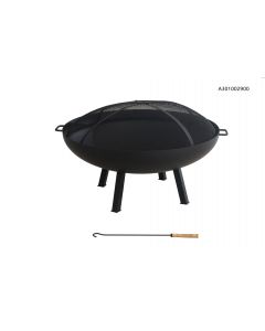 Windgate 40 inch fire pit with spark guard