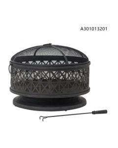 30In Parker V.1B Round Large Fire Pit