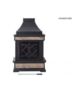 Heirloom Slate Fireplace
