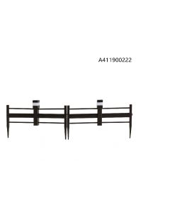 Cromwell V.2 Solar Garden Border Fencing 2A (5PK)