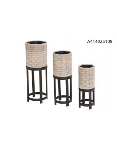 Broyhill Legacy Ashford Planter set of 3