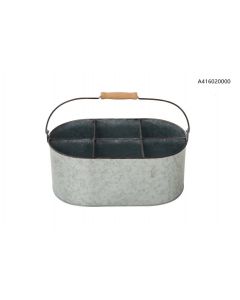 Galvanized Metal Planter Tub