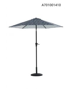 7.5Ft Markket Umbrella Navy Pattern