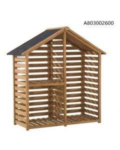 Yardcove Highwood Cedar Firewood Storage Rack V1