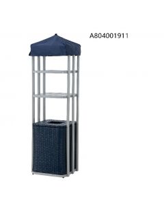 Pickford Pool Towel Valet Tower(Navy blue)