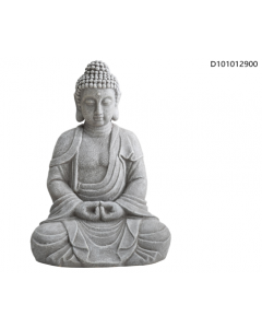 Clay Sitting Buddha Decor