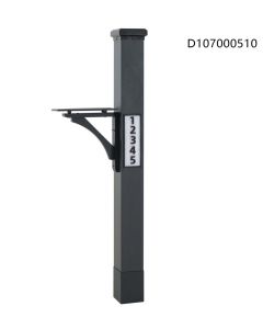 Devonshire Mailboxes Post with Solar Light (Mailbox not Included)