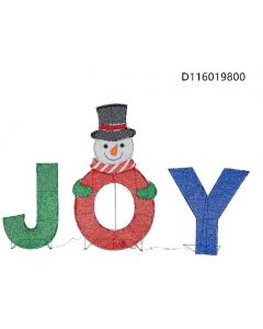 2D 48IN H 708L SMD Joy Snowman
