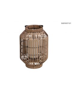 Sutton LED Candle Lanterns (Beige Small)