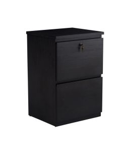 2 drawer Vertical flat Espresso