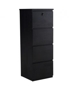 4 drawer flat Espresso