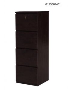 4 drawer flat Cherry