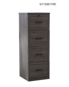 4 drawer flat Grey