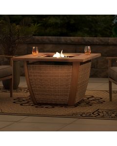 AmberCove Propane Burning Firepit Table