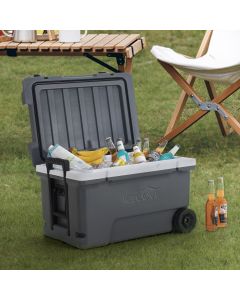 IceCove 60-Quart Solar Cooler - Castlerock Grey