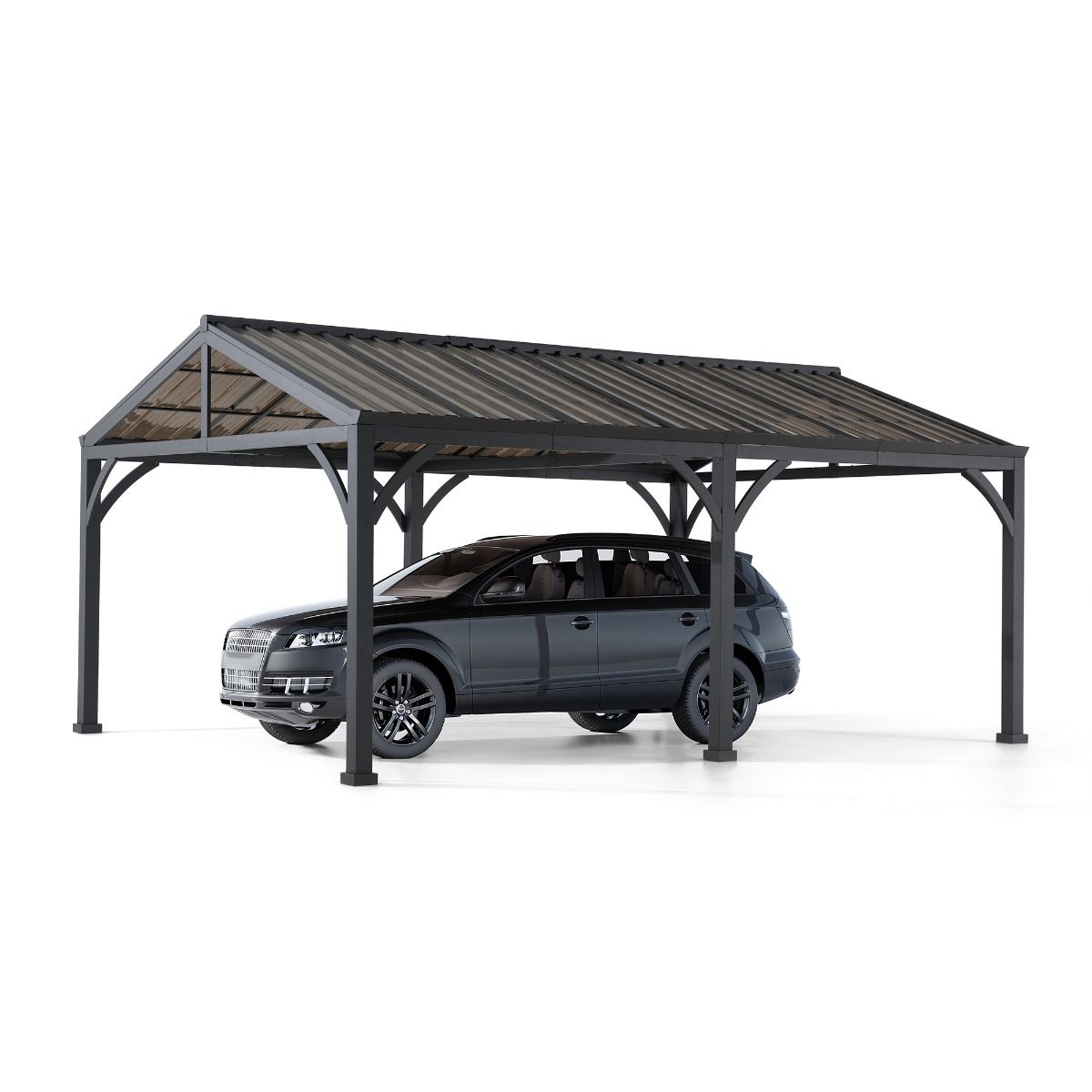 AutoCove 20 ft. x 14 ft. Carport with Polycarbonate Top