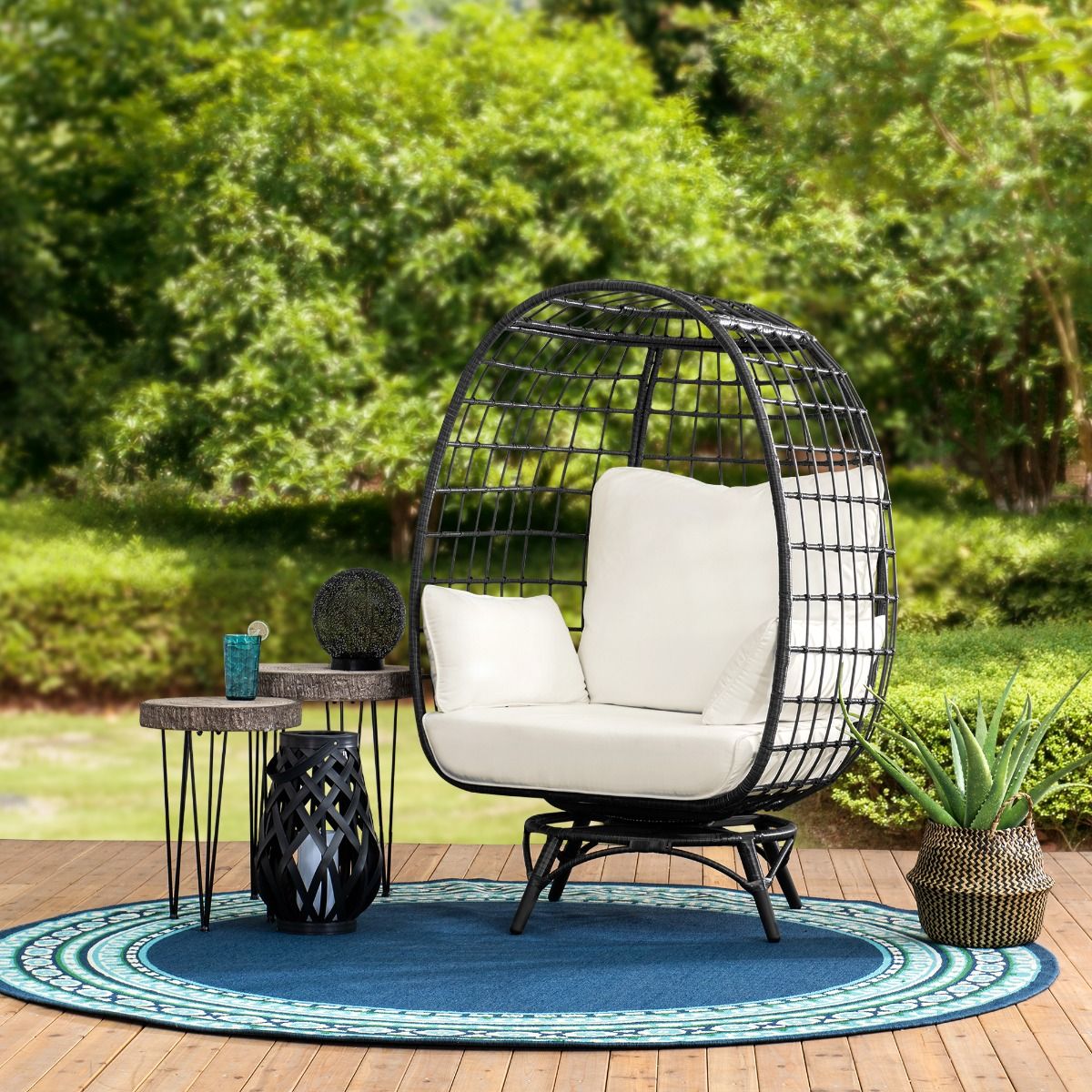 Garden snuggle 2025 egg chair