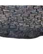 Sunjoy 32 in. Brown and Gray Stone Wood-Burning Fire Pit