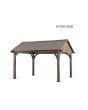 12x14 Maple Hills V3 Pitched Roof Hard Top Gazebo