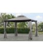 10x10 Chatam Gazebo(W/ Netting)