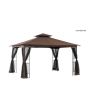 Regency Gazebo Ldx W/Dark Brown Canopy