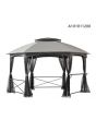 13x15 Hexagonal Gazebo(W/ Netting)