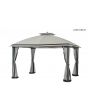 11x13 Kirkfield V1 Soft Top Gazebo(W/ Netting)
