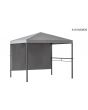 7x9 Minialist Hot Tub Gazebo V.6