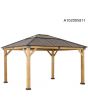 11x13 Grayden One-Tiered Hard Top Gazebo(Copper)