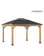 11x13 Grayden One-Tiered Hard Top Gazebo(DY-0099)