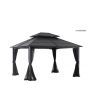 Farrington Gazebo 12X14 - Black