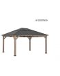 13x15 Grayden One-Tiered Hard Top Gazebo