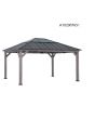 13x15 Grayden One-Tiered Hard Top Gazebo