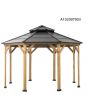 13x13 Archwood V.6E Octagonal Gazebo(W/ Wood Post)