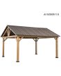 13x15 Henson Hard Top Gazebo(Copper)