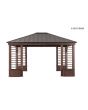 SummerCove 13.3 ft. x 14.8 ft. Wilmington Hardtop Gazebo